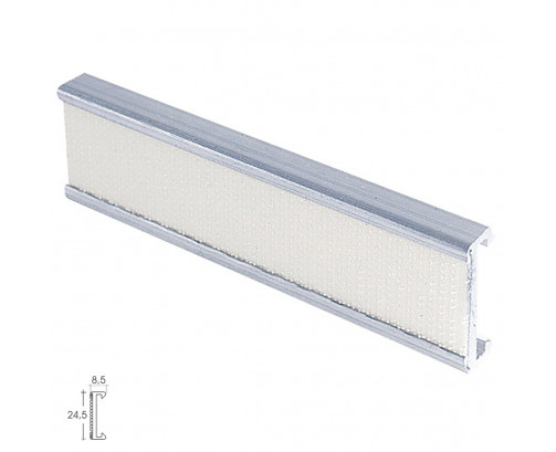 Perfil Estor Velcro P-9093,0mt Plata, Ref. FOR-5431580