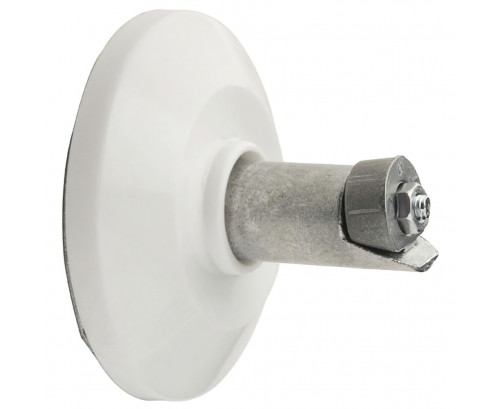 Soporte Barra Baño Curva Blanco, Ref. FOR-5431860