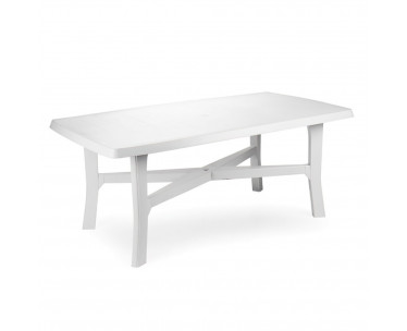 Mesa Resina Blanca 180x100 cm., Ref. FOR-8330105