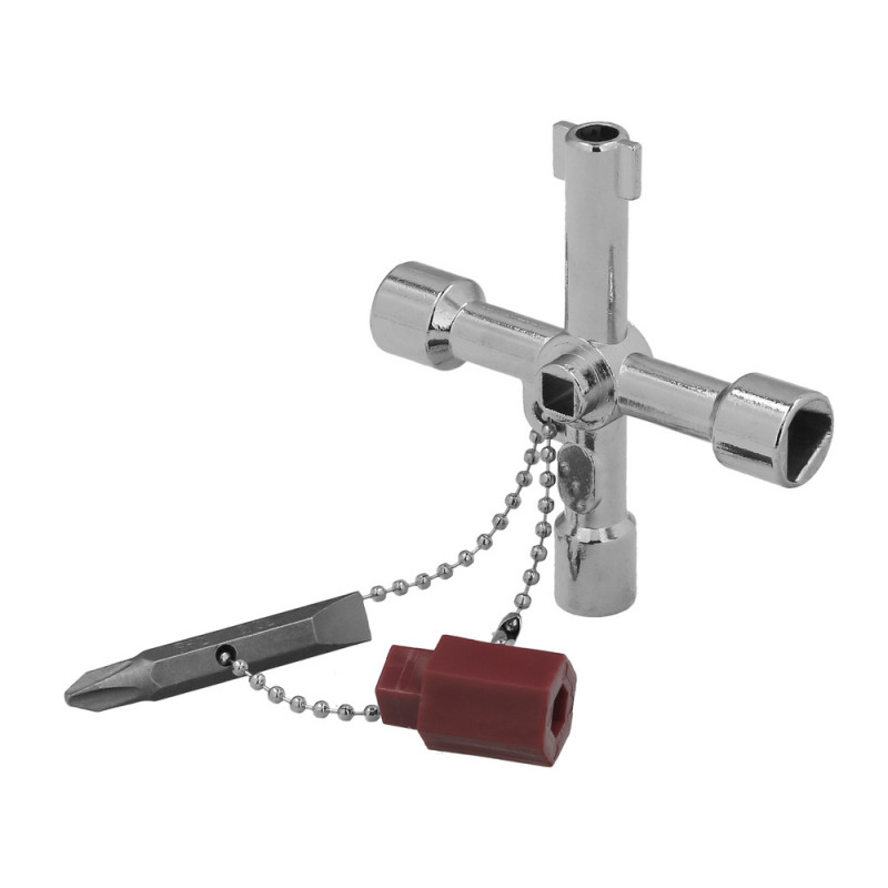 Llave De Cabina - Agua, Gas, Electricidad, Ref. FOR-2160600