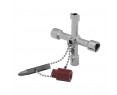 Llave De Cabina - Agua, Gas, Electricidad, Ref. FOR-2160600