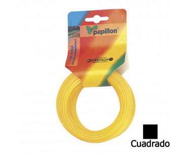 Hilo Nylon Cuadrado 2,4 mm. Rollo 10 metros, Ref. FOR-8061802