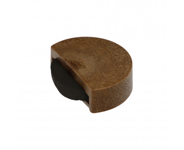 Tope Puerta Adhesivo Silencioso Color Madera, Ref. FOR-5320333