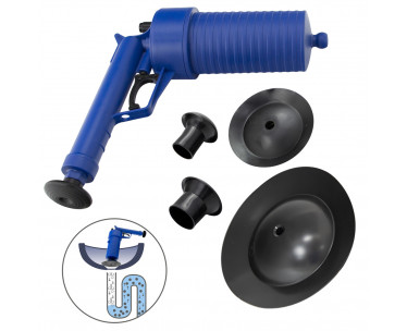 Desatascador Profesional Pistola Con Aire Comprimido, Ref. FOR-2660120