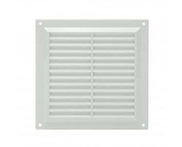 Rejilla Plastico Sobreponer Con Malla Posterior 17x17 cm., Ref. FOR-2531005