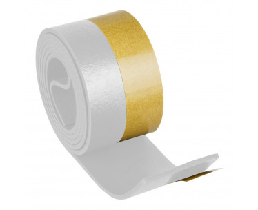 Burlete Umbral Autoadhesivo PVC Flexible Blanco, Ref. FOR-5190140