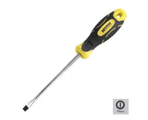 Destornillador Bimaterial Boca Estampada 4x100 mm., Ref. FOR-2324602