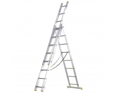 Escalera Aluminio 3 Tramos7+ 7+ 7 Peldaños, Ref. FOR-23010600
