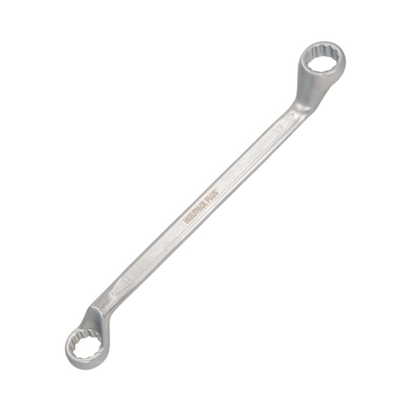 Llave Estrella Acodada Plus Acero Cromo Vanadio 18x19 DIN 838, Ref. FOR-2322914