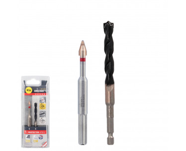 Broca Alpen Porcelanicos Muy Duros Ø 6 mm. Kit 2 brocas, Ref. FOR-9087505