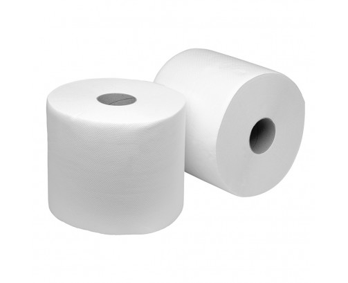 Papel Secamanos 650 Servicios Pack 2 Rollos Apto Uso Alimentario Doble Capa, Ref. FOR-2670090