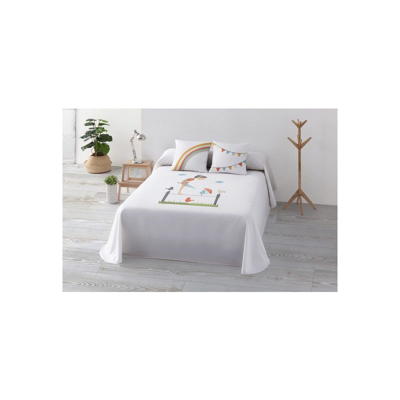 COLCHA BOUTI ENTRETIEMPO DE TUTTI CONFETTI MODELO FUNAMBULISTA PARA CAMA DE 150/160 (250X270CM.)-CYT-295010