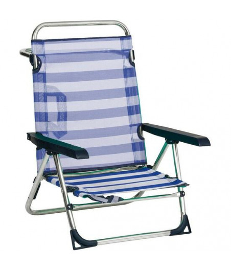 SILLA PLAYERA ALUM/TEXT. RAYAS-CYG-166513