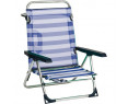 SILLA PLAYERA ALUM/TEXT. RAYAS-CYG-166513