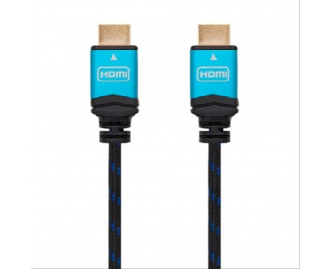 CABLE HDMI V2.0 4K 60HZ 18GBPS, AM-AM, NEGRO 2M NANOCABLE. REF. CSP-298029