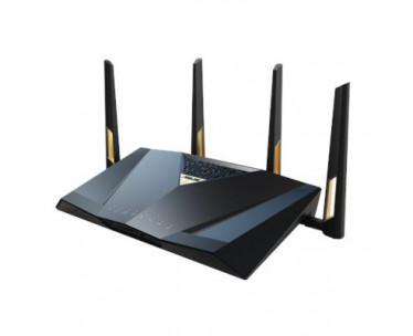 ASUS RT-BE88U router inalámbrico 10 Gigabit Ethernet Doble banda (2,4 GHz / 5 GHz) Negro, Gris. REF. CSP-402307