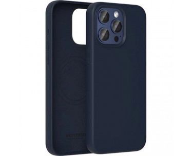 Funda Silicona con Magsafe Vention KUDL0-30/ Compatible con iPhone 13 Pro/ Azul Medianoche CYD-0122238