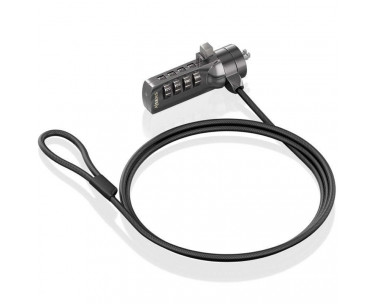 Cable de Seguridad para Portátiles Aisens ASLK-D40N03-BK/ 1.5m CYD-0120052