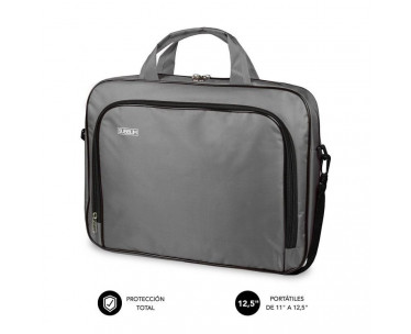 Maletín Subblim Oxford para Portátiles hasta 12.5'/ Gris CYD-0087200