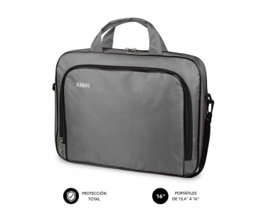 Maletín Subblim Oxford para Portátiles hasta 16'/ Gris CYD-0087206