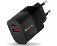 Cargador de Pared GaN NGS Bud 33W/ 1xUSB Tipo-C/ 1xUSB/ 33W CYD-0122366