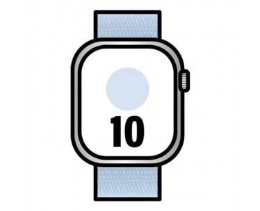 Apple Watch Series 10/ GPS/ Cellular/ 46mm/ Caja de Aluminio / Correa Loop Deportiva Azul Nube CYD-90041500