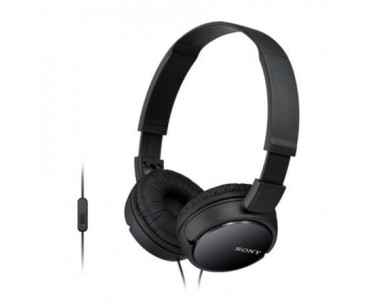 Auriculares Sony MDRZX110APB/ con Micrófono/ Jack 3.5/ Negros CYD-0091651