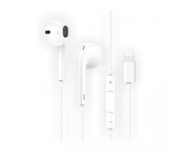 Auriculares Intrauditivos Tech One Tech earTECH HIP TEC1201/ con Micrófono/ Lightning/ Blancos CYD-0110899