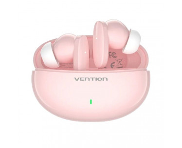 Auriculares Bluetooth Vention NBFP0 con estuche de carga/ Autonomía 7h/ Rosas CYD-0110729