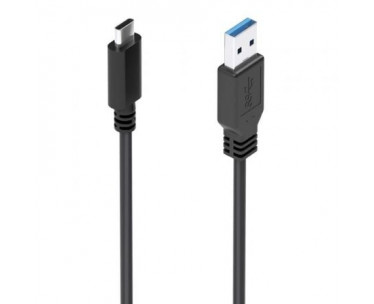 Cable USB 3.1 Tipo-C Aisens A107-0860/ USB Tipo-C Macho - USB Macho/ 10Gbps/ 2m/ Negro CYD-0120044