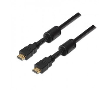 Cable HDMI 1.4 Aisens A119-0102/ HDMI Macho - HDMI Macho/ Hasta 10W/ 720Mbps/ 10m/ Negro CYD-0077027