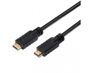 Cable HDMI 1.4 Aisens A119-0106/ HDMI Macho - HDMI Macho/ Hasta 10W/ 720Mbps/ 30m/ Negro CYD-0084779