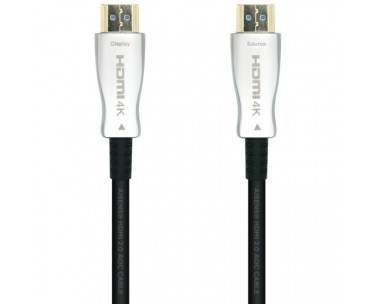 Cable HDMI 2.0 AOC 4K Aisens A148-0379/ HDMI Macho - HDMI Macho/ 30m/ Negro CYD-0085343