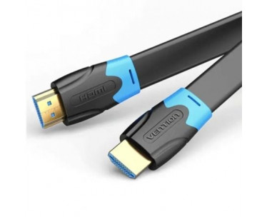 Cable HDMI 2.0 4K Vention AAKBJ/ HDMI Macho - HDMI Macho/ 5m/ Negro CYD-0122104