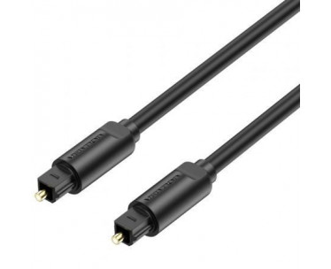 Cable de Audio de Fibra óptica Vention BAEBH/ 2m/ Negro CYD-0110760