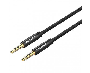 Cable Estéreo Vention BAGBH/ Jack 3.5 Macho - Jack 3.5 Macho/ 2m/ Negro CYD-0114116