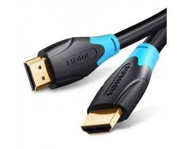 Cable HDMI 2.0 4K Vention AACBK/ HDMI Macho - HDMI Macho/ 8m/ Negro CYD-0113029