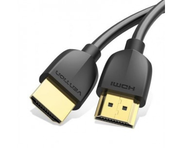 Cable HDMI 2.0 4K Portatil Vention AAIBD/ HDMI Macho - HDMI Macho/ 50cm/ Negro CYD-0110532