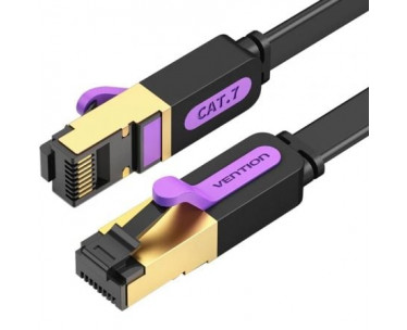 Cable de Red RJ45 SFTP Vention ICDBG Cat7/ 1.5m/ Negro CYD-0113162