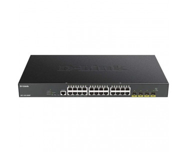 Switch Gestionado D-Link Smart DGS-1250-28XMP 28 Puertos/ RJ-45 10/100/1000 PoE/ SFP CYD-0107179