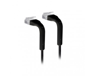 Cable Acodado Ubiquiti U-Cable-Patch-RJ45-BK/ 10cm/ Negro CYD-0103862