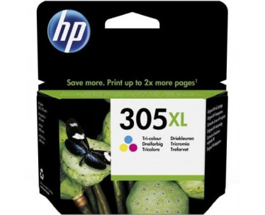 Cartucho de Tinta Original HP nº305 XL Alta Capacidad/ Tricolor CYD-0089231