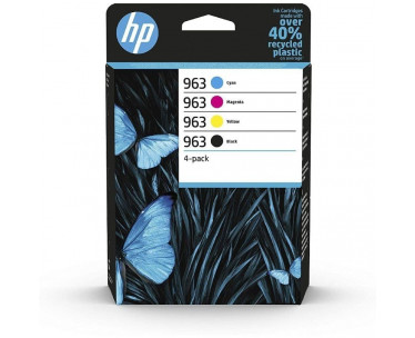 Cartucho de Tinta Original HP nº963 Multipack/ Cian/ Magenta/ Amarillo/ Negro CYD-0092918