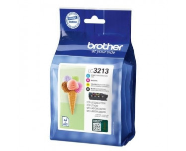 Cartucho de Tinta Original Brother LC-3213VAL Multipack/ Cian/ Magenta/ Amarillo/ Negro CYD-0074582