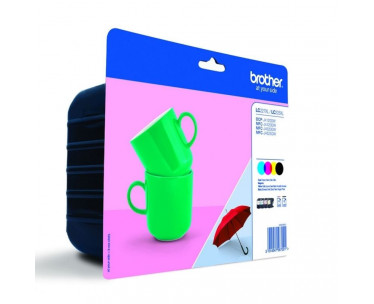 Cartucho de Tinta Original Brother LC-227XL Alta Capacidad Multipack/ Cian/ Magenta/ Amarillo/ Negro CYD-0052602
