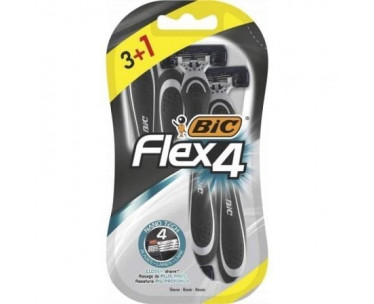 Cuchilla de Afeitar Bic Flex 4/ 4 uds CYD-0122971