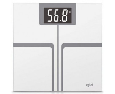 Báscula de Baño GKL Fitmax White/ Hasta 200kg CYD-0119749