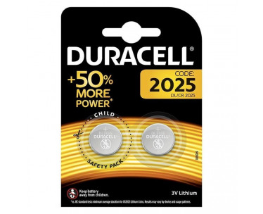 Pack de 2 Pilas de Botón Duracell DL2025B2/ 3V CYD-0073006