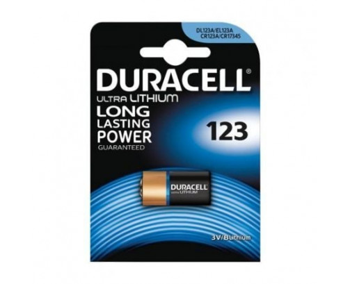 Pila Duracell Ultra M3 DL123/ 3V CYD-0082364