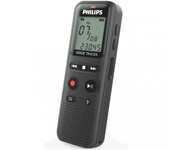 Grabadora de Voz Philips VoiceTracer DVT1160/ 8kHz/ Negro CYD-0106738
